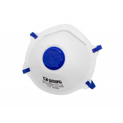 Boîte de 10 masques FFP2 NR anti-poussières avec valve - COVERGUARD | 6RES120