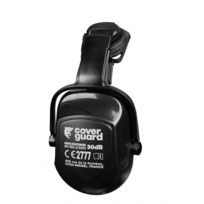 Coquilles anti-bruit MAX 300 - adaptable casque sécurité - 30db - COVERGUARD | 6MX300