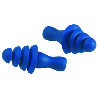Bouchons anti-bruit corde bleue SNR26dB (boite de 50 paires) - COVERGUARD | MO30211