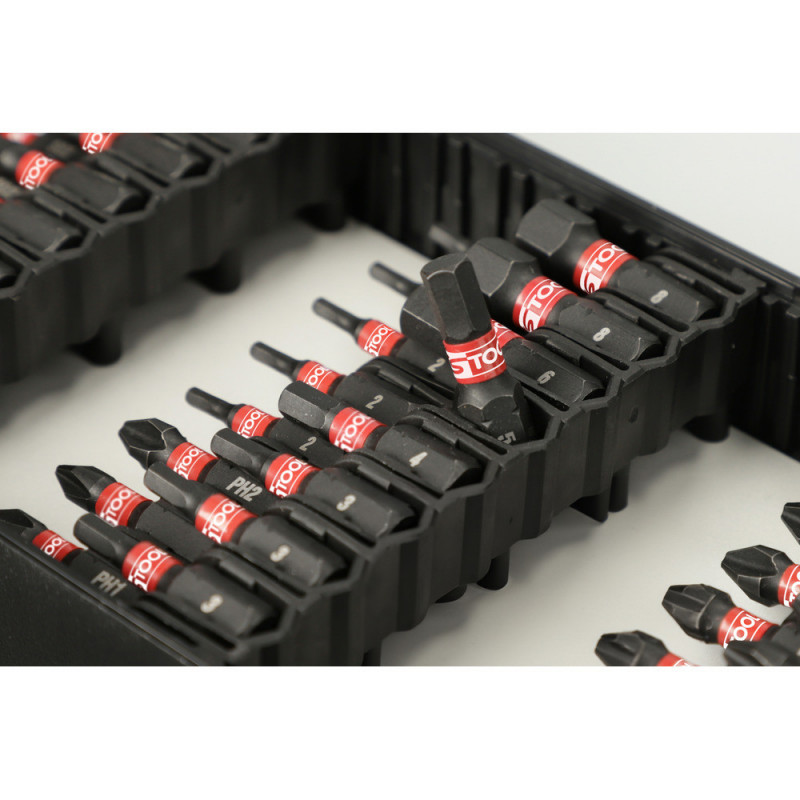 Coffret D'embouts 1/4" KS TOOLS 208 Pièces - Acier S2 Nickelé, Avec Rangement Verrouillable