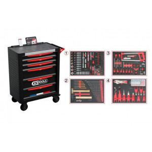 Servante 6 tir France 265 pcs - KSTOOLS | 824.6536F