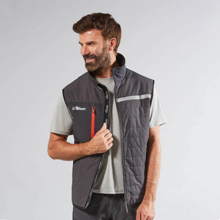 Gilet Wall Asphalt Grey U-Power | FU278AG