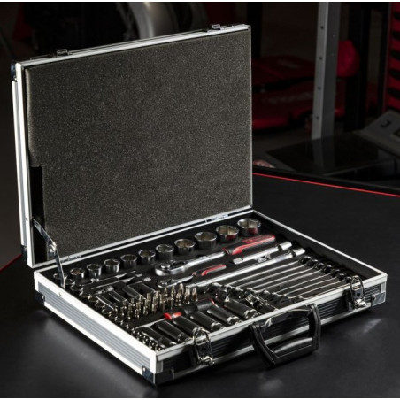 Coffret de douilles et accessoires ULTIMATE 1/4" - 1/2", 83 pièces - KS Tools | 922.0683