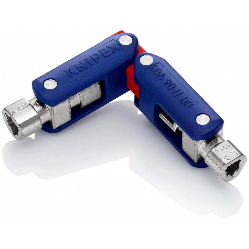 Clé universelle "DoubleJoint" pour armoires de commande - 62mm - KNIPEX | 001106V03