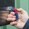 Clé universelle pour armoires de commande « DoubleJoint »  161 mm - KNIPEX | 001106V04