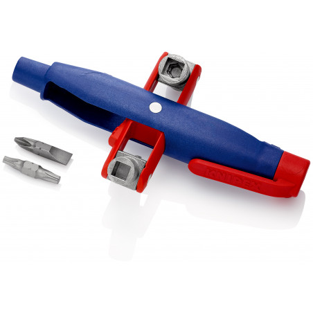 Clé forme stylo pour armoires de commande/systèmes de fermeture standards 145mm - KNIPEX | 001107