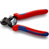 Coupe-câbles acier 160mm - Ø6mm spéciale pour nappe tramée - Gainage bi-matière - KNIPEX | 9562160TC
