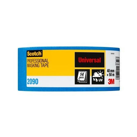 Ruban de masquage professionnel longue durée multisurface 3M™ 2090