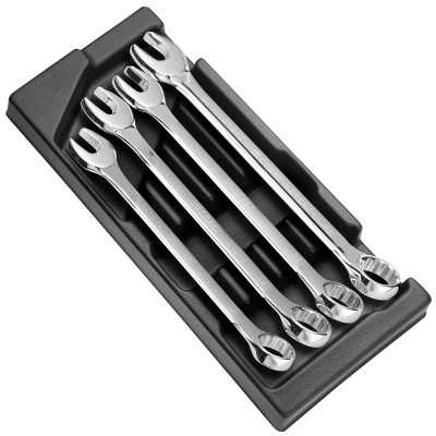 Plateau vide module 4 clés mixtes - Expert by Facom | E010508
