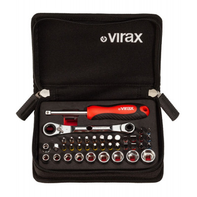 Coffret douilles + embouts 1/4"- 41pcs  - VIRAX | 310400
