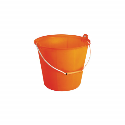 SEAU PRO TALIAFLUO ORANGE 13L POIGNEE+ERGOTS Anse 5,3mm - 	TALIAPLAST | 310129