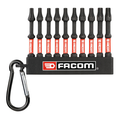 10 embouts T20 x 6, T25 x 4 - Facom | ENX.JP101