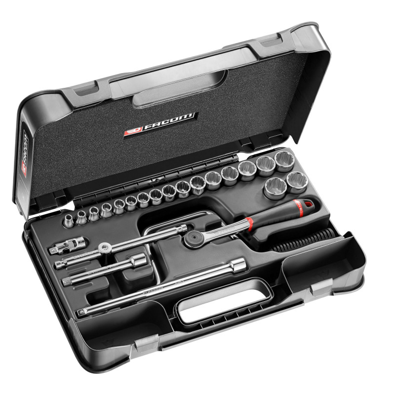 Coffret douilles 3/8" 12 pans - Facom | J.161-4P12
