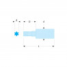 Douille 1/4" OGV GRIP 6p 5 mm - Facom | RTM.5GRP