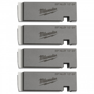 Set de peignes 1/2"-3/4" BSPT Alloy