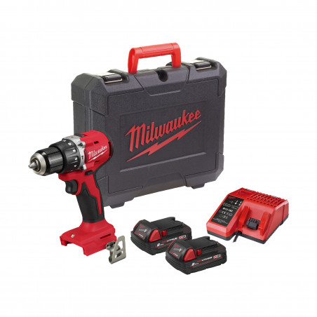 Perceuse à percussion BRUSHLESS,18V, 2,0 Ah , 60 Nm  - Milwaukee | 4933492822