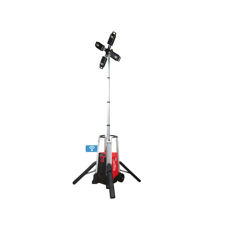 Tour d'éclairage MX FUEL, 27 000 Lumens, mât motorisé de 3,1m, Trueview Technologie, sans batterie - Milwaukee | 4933492340