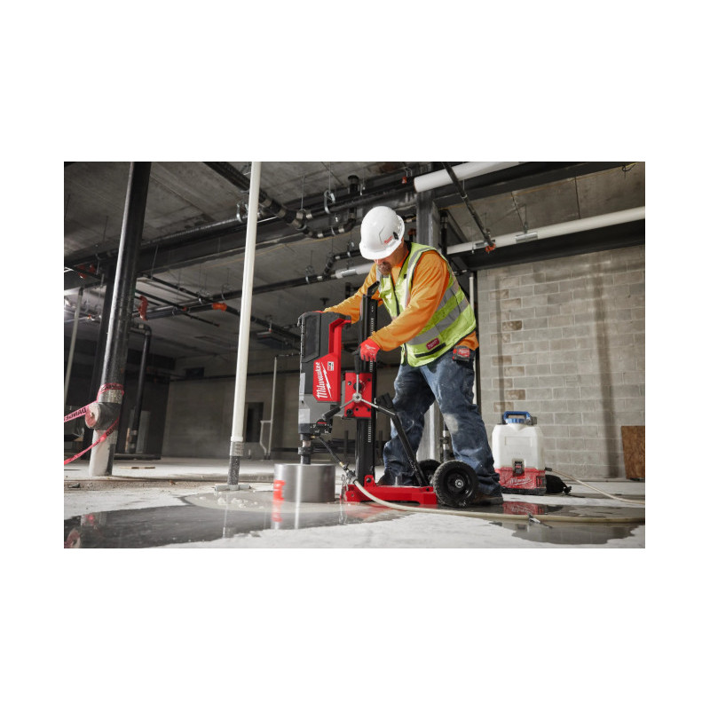 Carottier à Tasse FARNEED – Diamètre 120 Mm, Barre SDS Plus 350 Mm, Pour Béton Et Brique