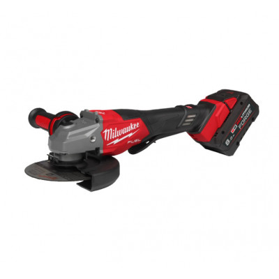 Meuleuse d'Angle FUEL 18V , 125mm, Interrupteur homme-mort, Frein, 8.0Ah - Milwaukee | 4933493418