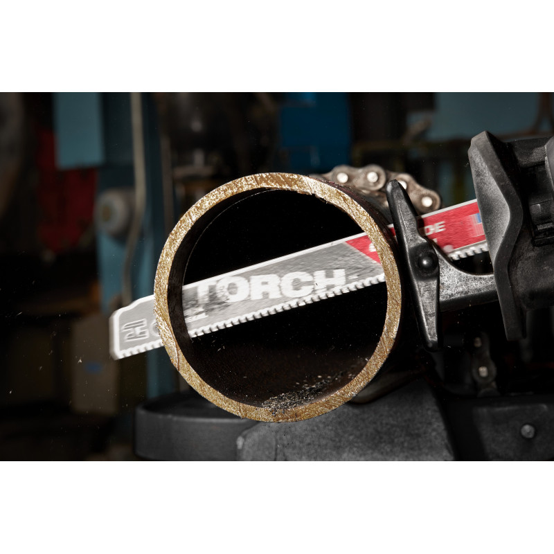 Lame Scie Sabre Torch Sawzall Universelle Diamant 230 Mm Milwaukee 48001450 - Coupe Précise Sur Matériaux Abrasifs