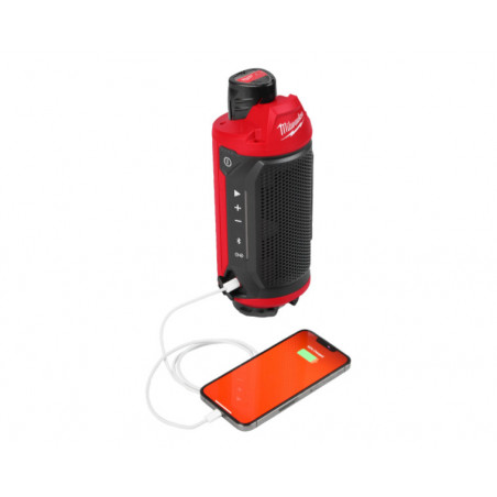 Enceinte Bluetooth 12V, sans batterie - Milwaukee | 4933498433