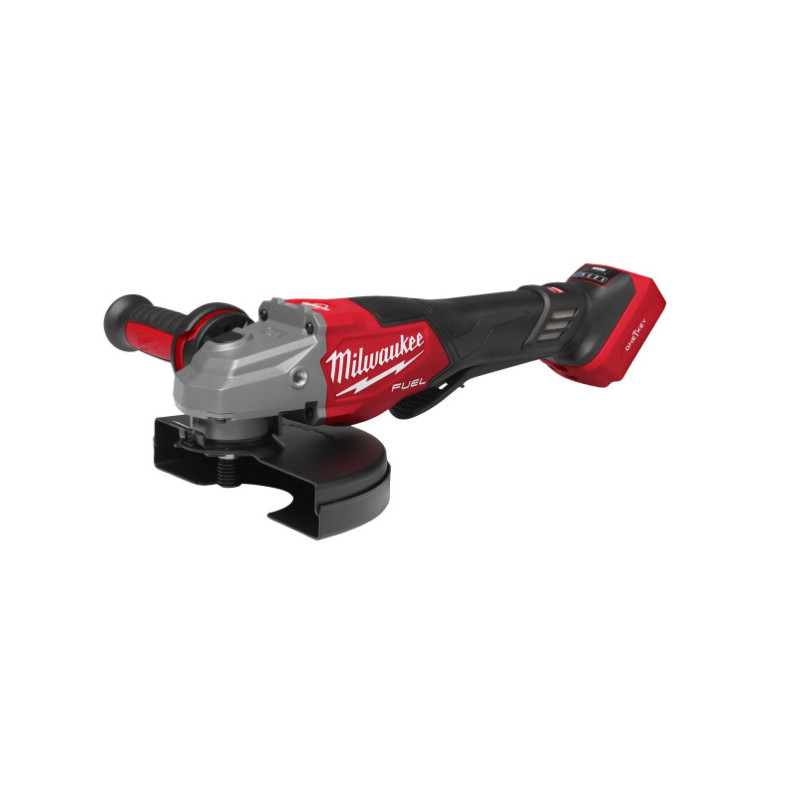 Meuleuse d'Angle FUEL 18V, 125mm, Interrupteur homme-mort, Frein, Variateur, ONE-KEY, sans batterie - Milwaukee | 4933498942