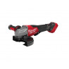 Meuleuse d'Angle FUEL 18V, 125mm, Interrupteur homme-mort, Frein, Variateur, ONE-KEY, sans batterie - Milwaukee | 4933498942