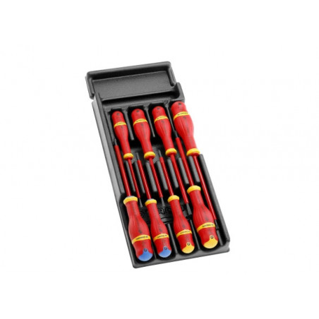 Module de 8 tournevis PROTWIST® isolés 1,000 volts - FACOM FRANCE | MOD.AT1VEPF