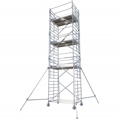 ECHAFAUDAGE ROULANT ALU - DOCKER 150 - LONG. 2M05 - LARG. 1M50 - GC MONOBLOC - Duarib LD | 7220022