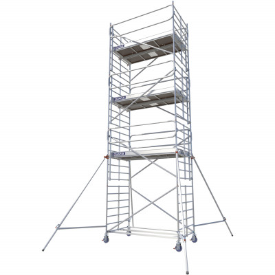 ECHAFAUDAGE ROULANT ALU - DOCKER 150 - LONG. 2M54 - LARG. 1M50 - GC LISSES - Duarib LD | 7225020