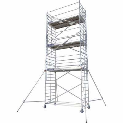 ECHAFAUDAGE ROULANT ALU - DOCKER 150 - LONG. 2M95 - LARG. 1M50 - GC LISSES - Duarib LD | 7230020
