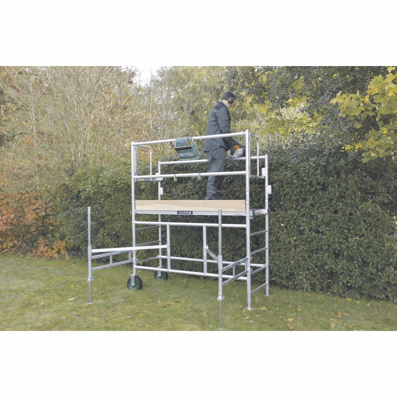 EQUIPEMENT ROULANT ALUMINIUM - NATUROLL - LONG. 1M90 - TAILLE DE HAIES - Duarib | 19062