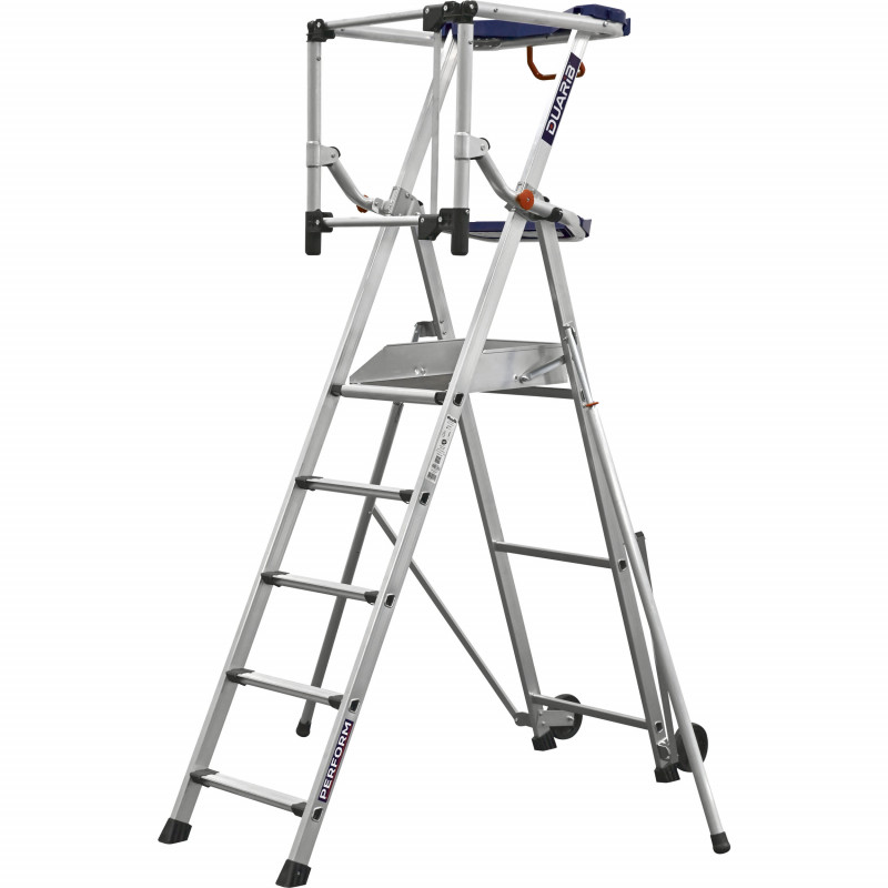 PLATEFORME IND ROUL HAUTEUR FIXE - AVEC STABILISATEURS - Duarib LD | 615905