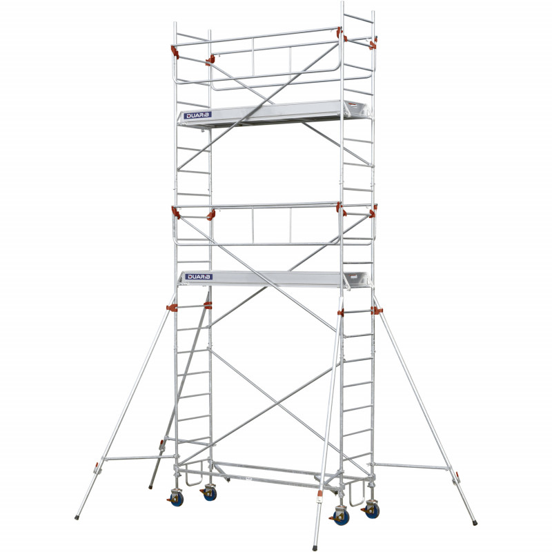 ECHAFAUDAGE ROULANT ACIER - ROLLSTAR - LONGUEUR 2M54 - GC MONOBLOC - Duarib LD | 8325032