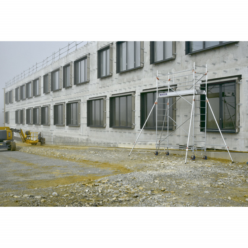 ECHAFAUDAGE ROULANT ACIER - ROLLSTAR - LONGUEUR 2M54 - GC MONOBLOC - Duarib LD | 8325032