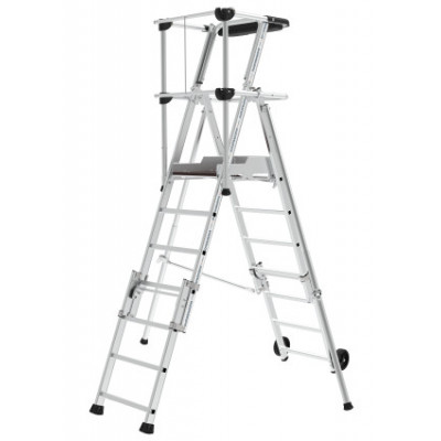 Plates-formes Sherpascopic garde-corps repliable 4 à 6 marches Tubesca-Comabi | 02272920