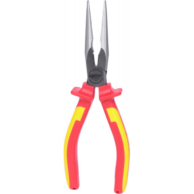 Pince à bec demi-r droit isolé - 	KSTools | 117.1118F
