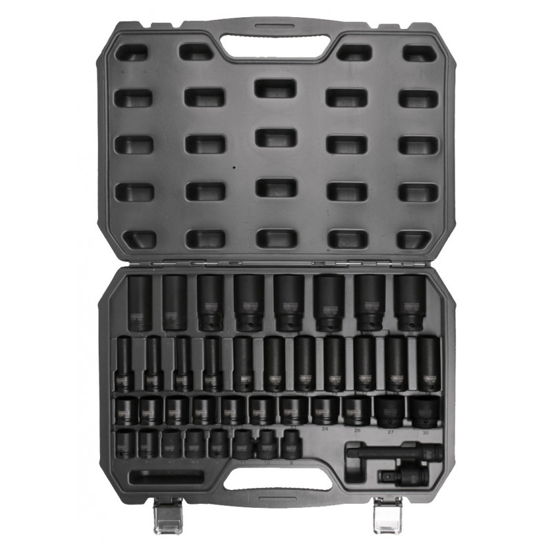 Clé à chocs + douilles 1/2'' - KSTools | 515.1210-A3