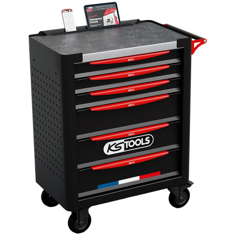 Servante 6 tir France, 298 pcs - KSTools | 824.6298F