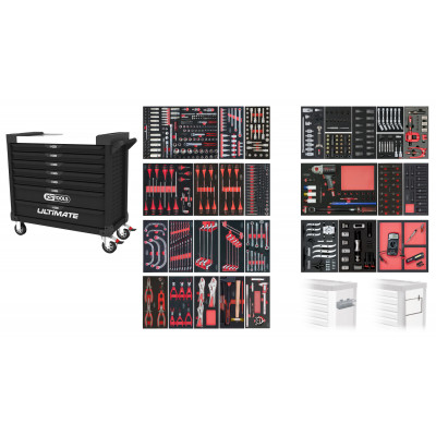 Servante XL 7 tiroirs 677 pcs - KSTools | 825.7677