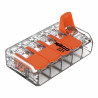 Borne WAGO 221 5x6mm² à leviers souple & rigide - Wago | 221-615
