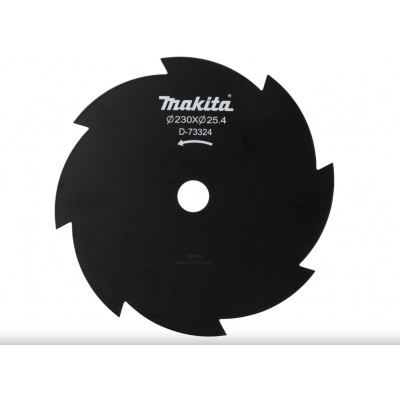 Lame pour Débroussailleuse Makita 8 dents Ø 230mm, Alésage 25,4mm, Makita | D-73324