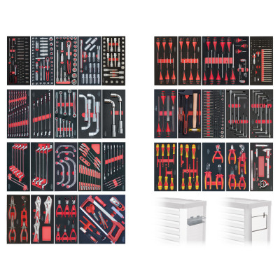 Compo 7 tiroirs 562 outils - KSTools | 714.0562