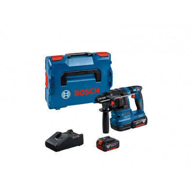 Marteau-perforateur GBH 18V-22 + GBA 2x4,0Ah + GAL 18V-40 L - BOSCH | 0611924002