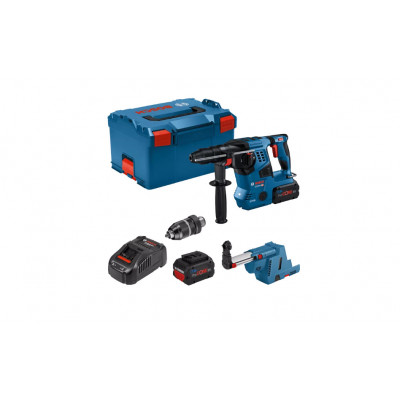 Marteau-perforateur GBH 18V-28 CF + ProCORE18V 2x8,0Ah + GAL 1880 + GDE 18V-16 L - BOSCH | 0611921003