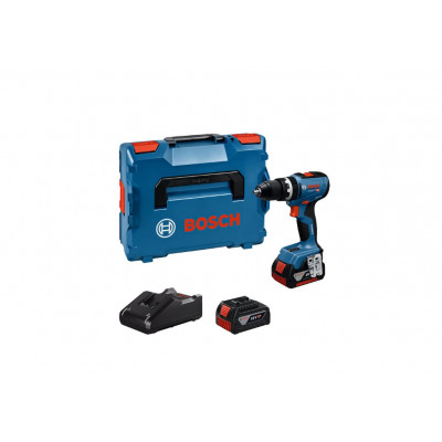 Perceuse à percussion GSB 18V-65 + GBA 2x5,0Ah + GAL 18V-40 L - BOSCH | 06019N3303