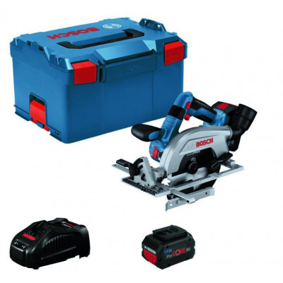 Scie circulaire GKS 18V-57-2 L (2xProCORE18V 5,5Ah, GAL 1880, L) - BOSCH | 06016C1102