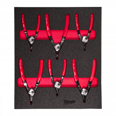 MODULE PINCE CIRCLIP 6PCS  - Milwaukee | 4932493633
