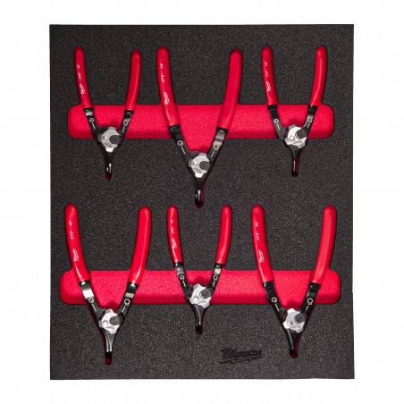 MODULE PINCE CIRCLIP 6PCS  - Milwaukee | 4932493633