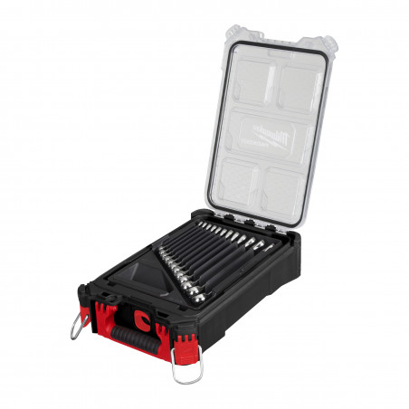 SET 15 CLES MIXTES MAXBITE PACKOUT ORGANISEUR  - Milwaukee | 4932498141